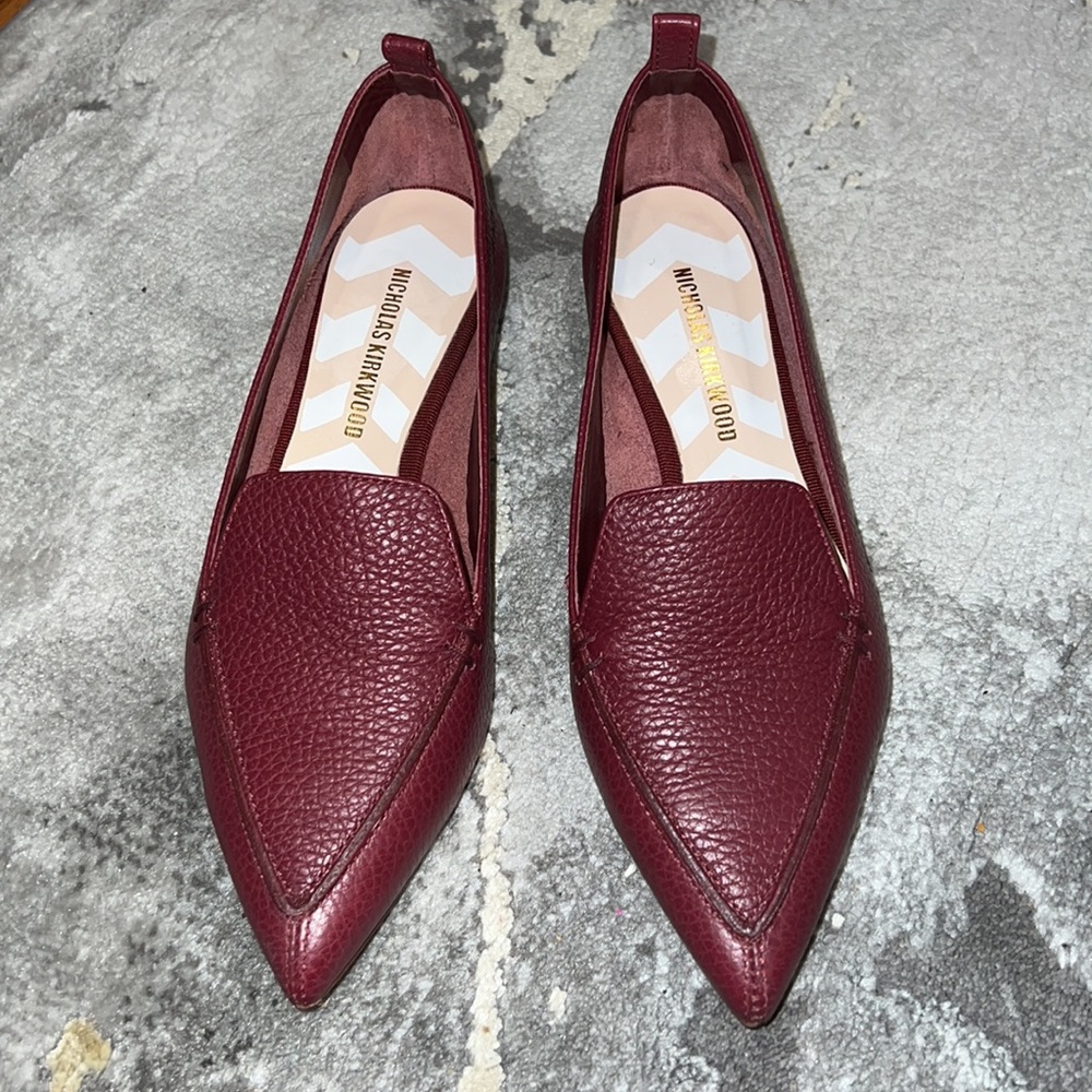 🎈SOLD 🎈NICHOLAS KIRKWOOD Peya Textured Leather Loafers - Picture 2 of 8